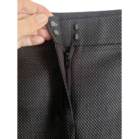 Lafayette 148 New York Barrow Printed Stretch Wool Pants Size 4 - Picture 7 of 10